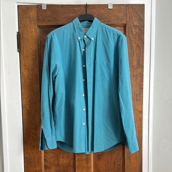 J Crew Men's Checkered Shirt - Picture 1 of 5